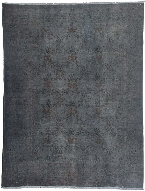 שטיח וינטאג' בגווני אפור