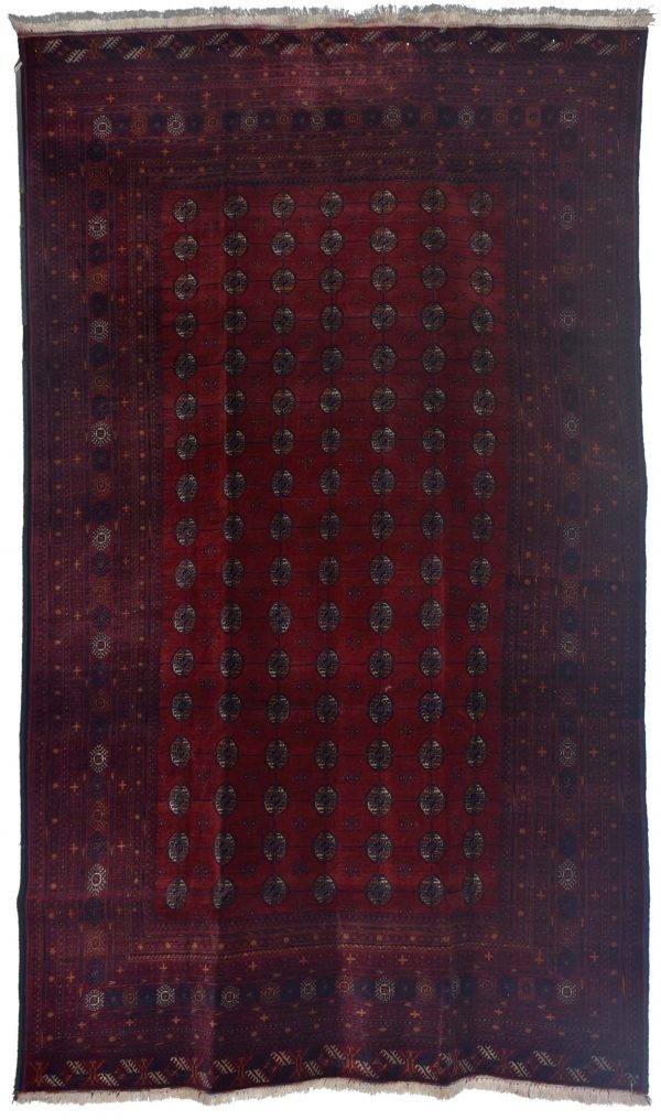 שטיח בוכרה בגווני אדום